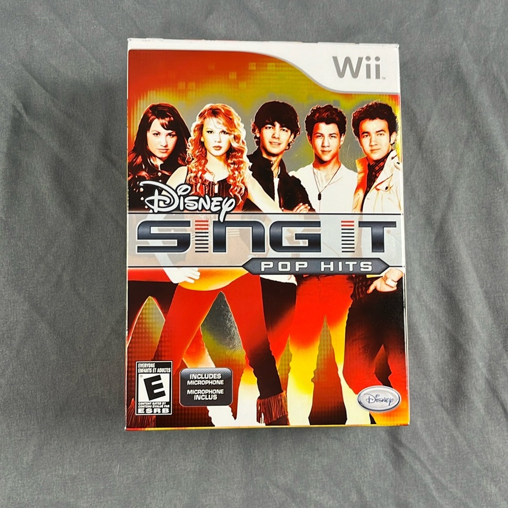 Wii Disney Sing It Pop Hits